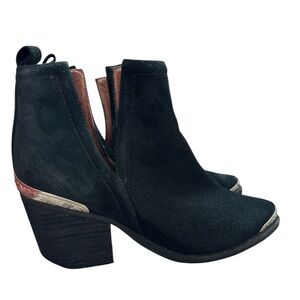 Jeffrey Campbell Western Cromwell Cut Out Ankle Booties